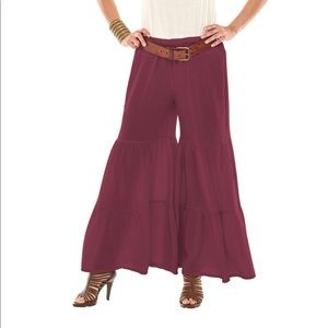 Oh My Gauze pants in Brick color